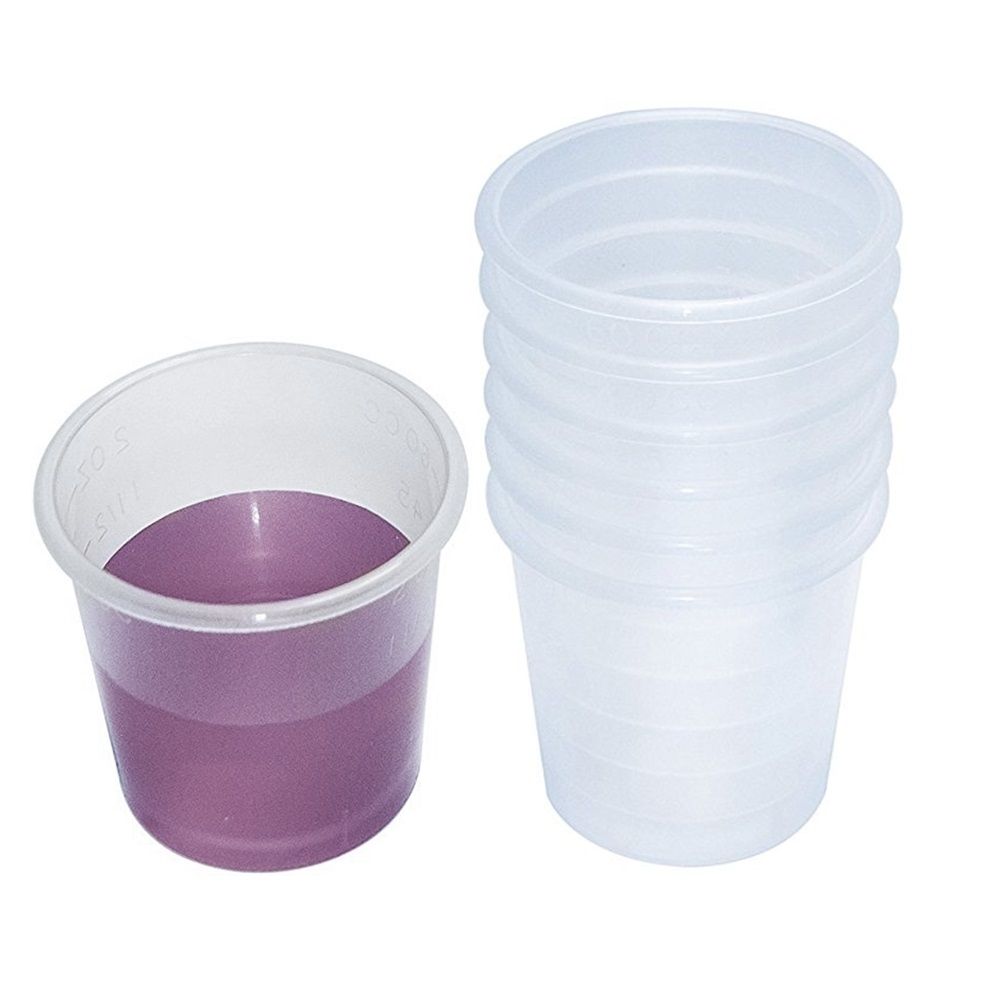 Plastilab Medicine Cups 30 mL 100's