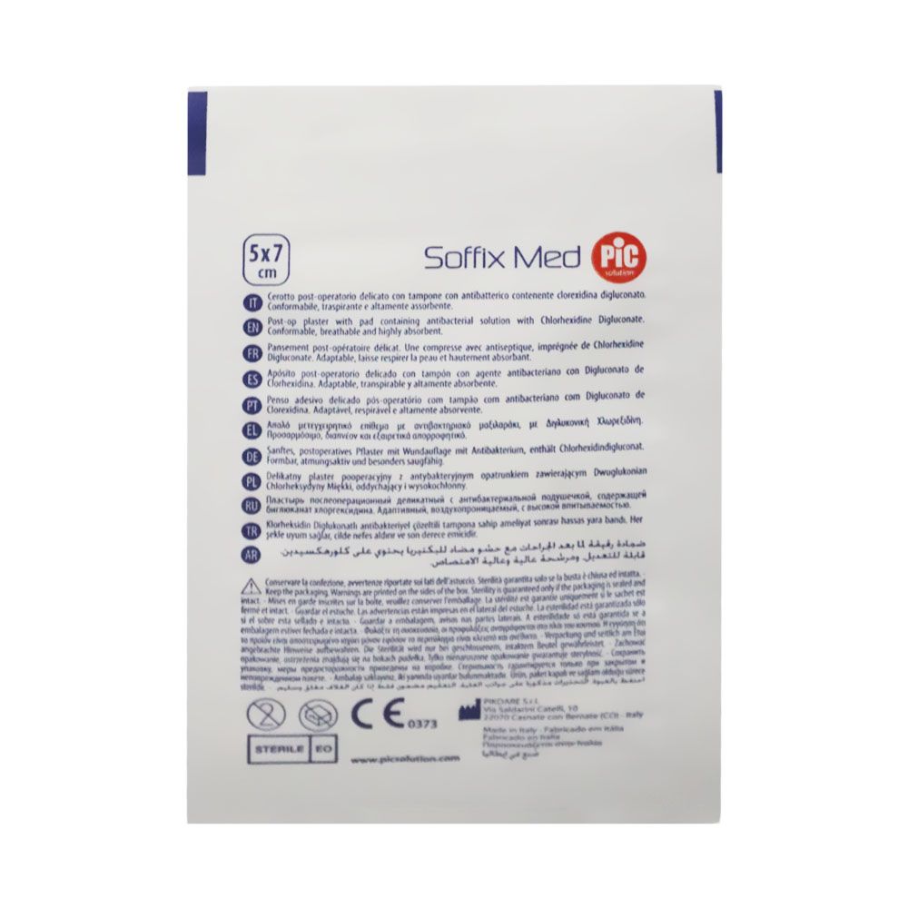 Pic Soffix Med Post-op Plaster 5 cm x 7 cm 5's
