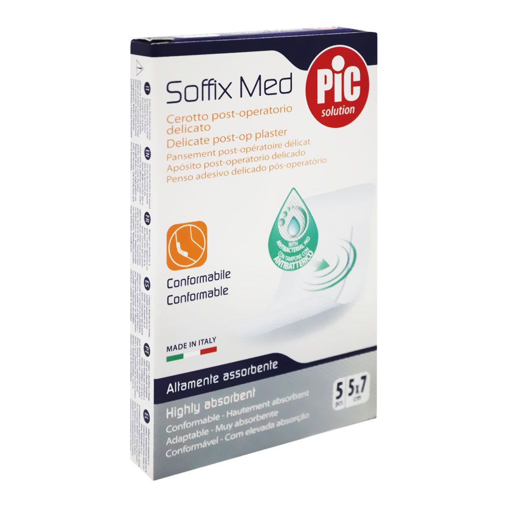 Pic Soffix Med Post-op Plaster 5 cm x 7 cm 5's