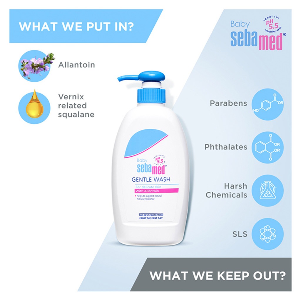 Sebamed Baby Gentle Wash 400 mL