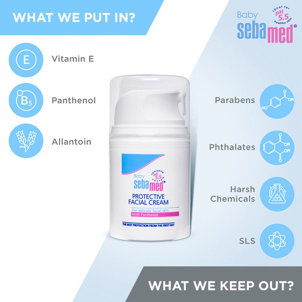 Sebamed Baby Protective Facial Cream 50 mL