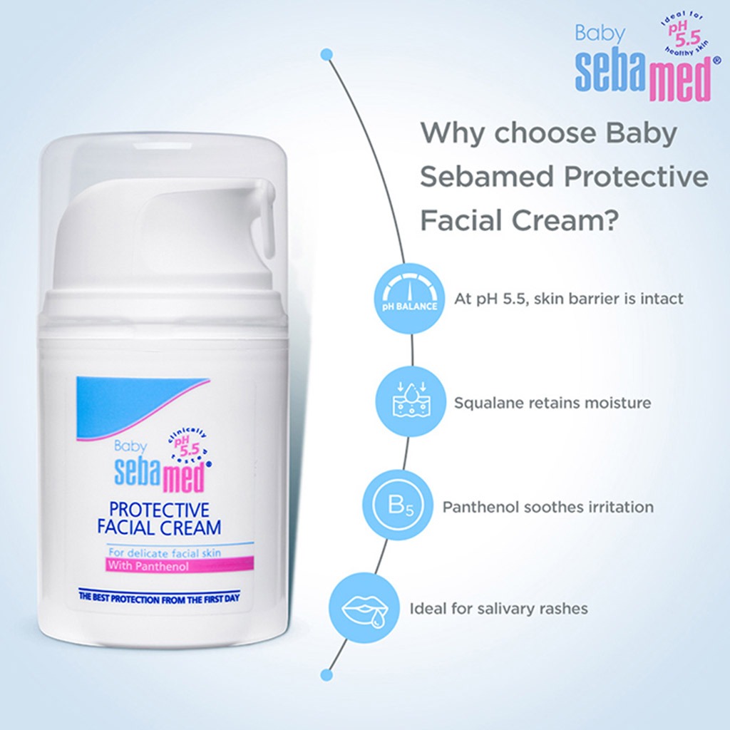 Sebamed Baby Protective Facial Cream 50 mL