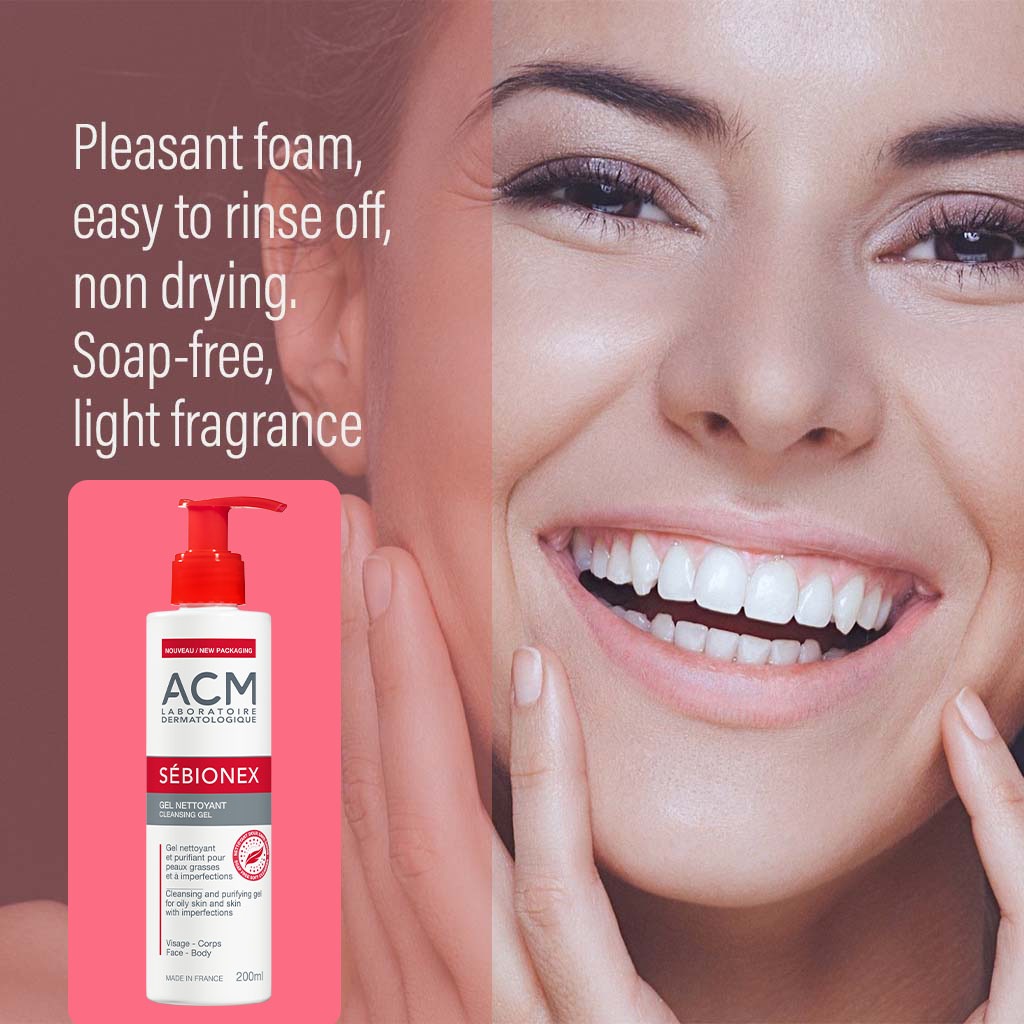 ACM Sebionex Cleansing Gel For Oily And Acne-Prone Skin 200ml