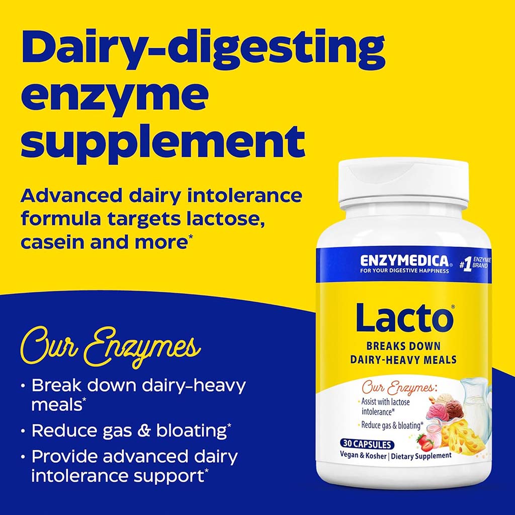 Enzymedica Lacto Capsules 30's