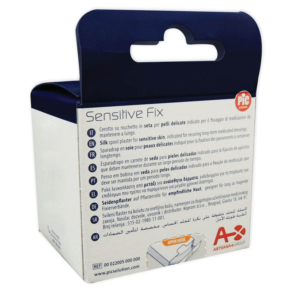 Pic Sensitive Fix Silk Spool Plaster 5 cm x 5 m