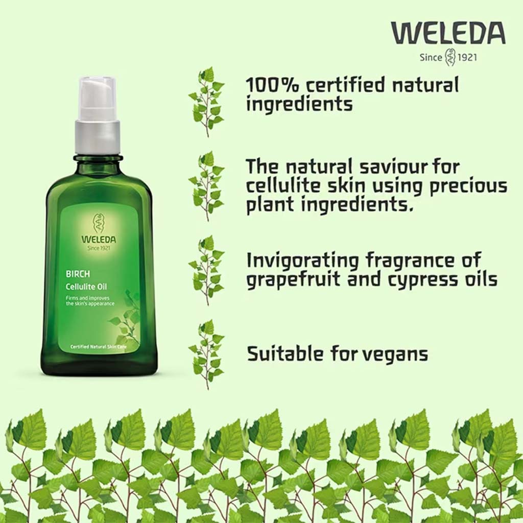 Weleda Birch Cellulite Firming Body Oil 100ml