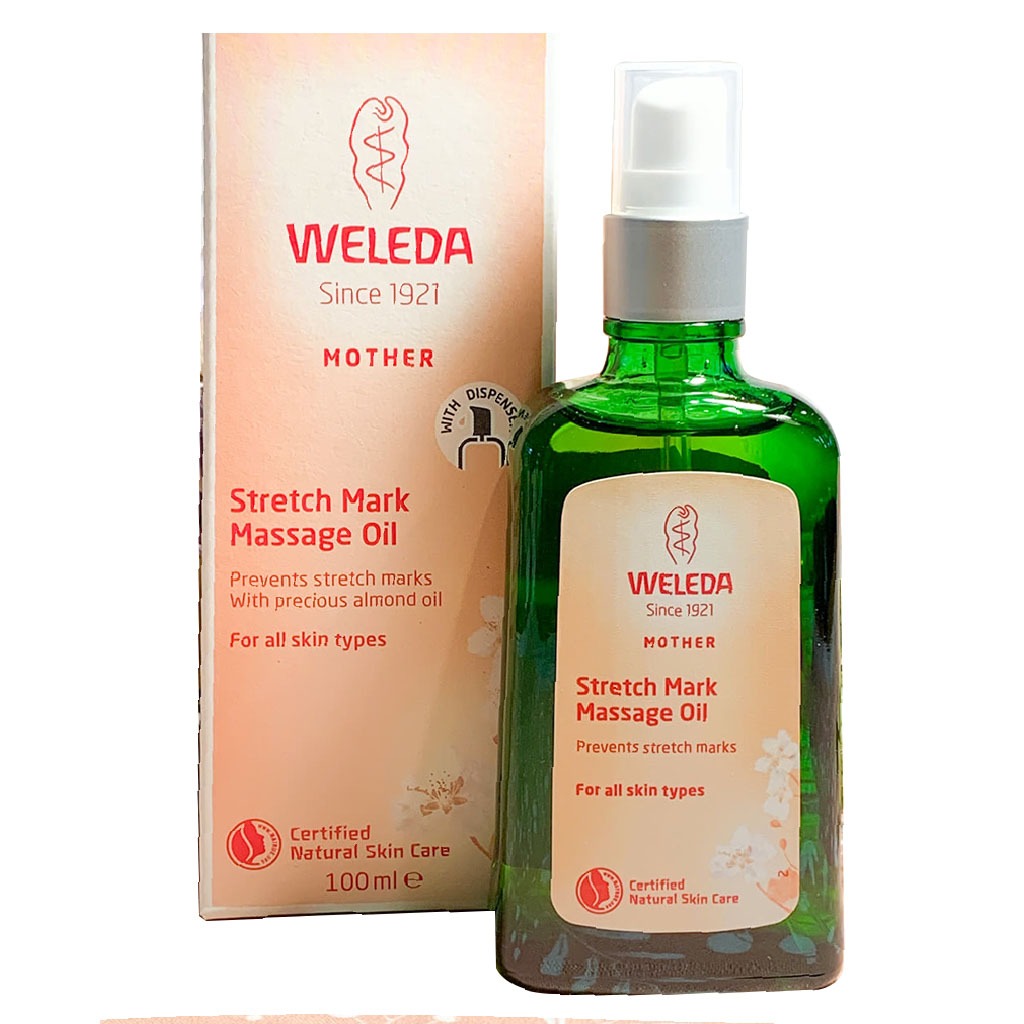 Weleda Mother Stretch Mark Massage Oil For All Skin Types 100ml