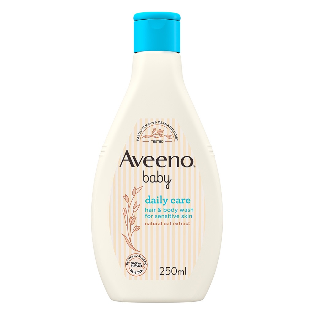Aveeno Baby Daily Care Hair And Body Wash For Sensitive Skin 250ml