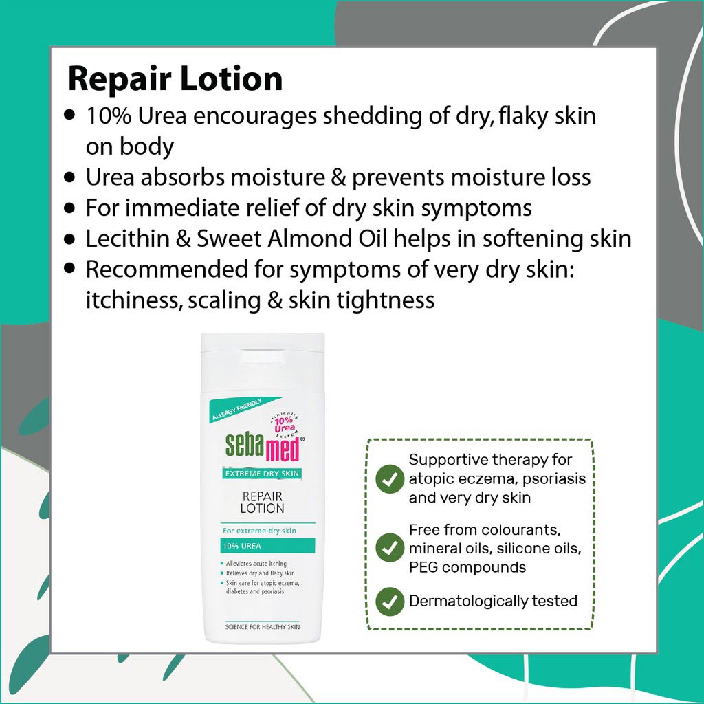 Sebamed Extreme Dry Urea Lotion 200 mL