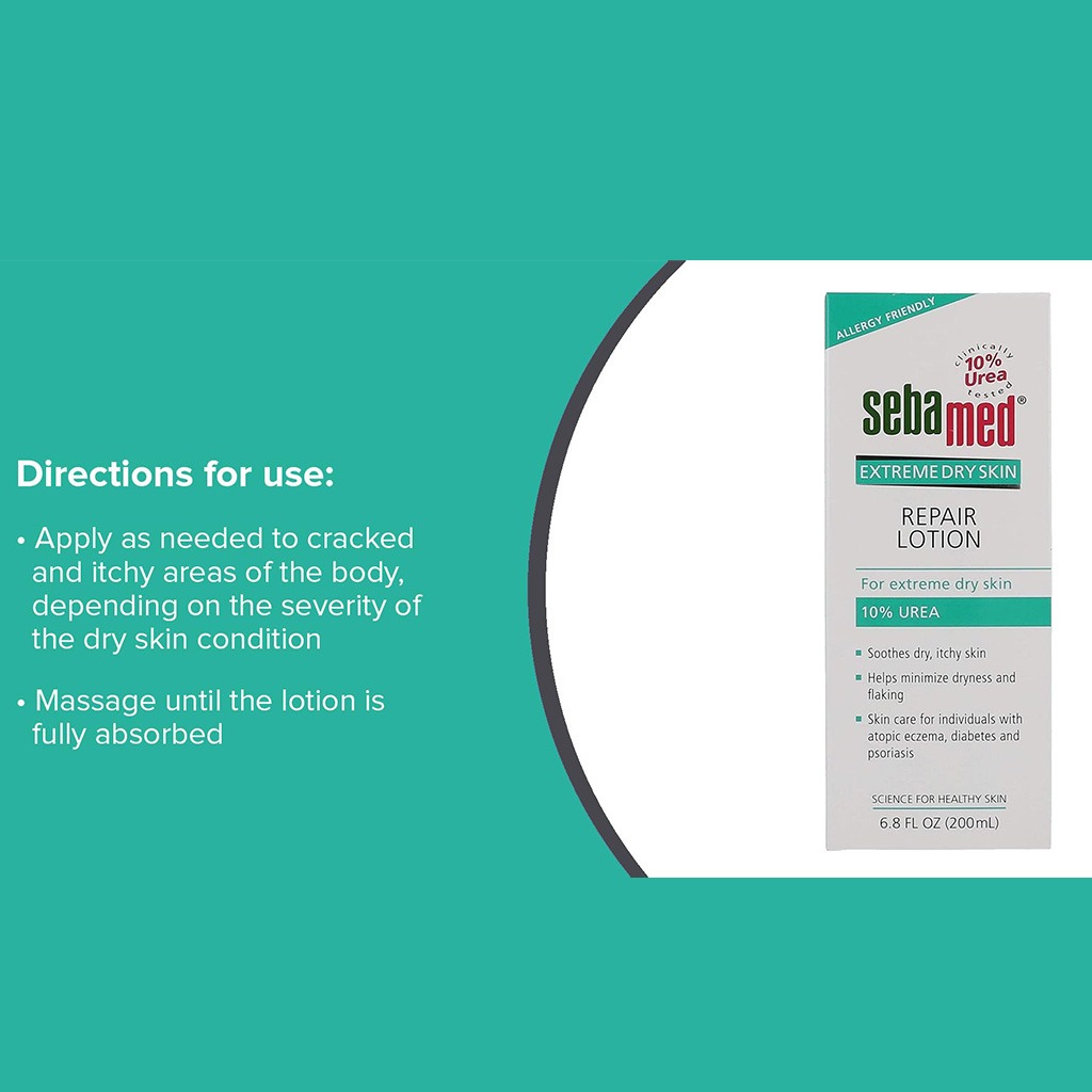 Sebamed Extreme Dry Urea Lotion 200 mL