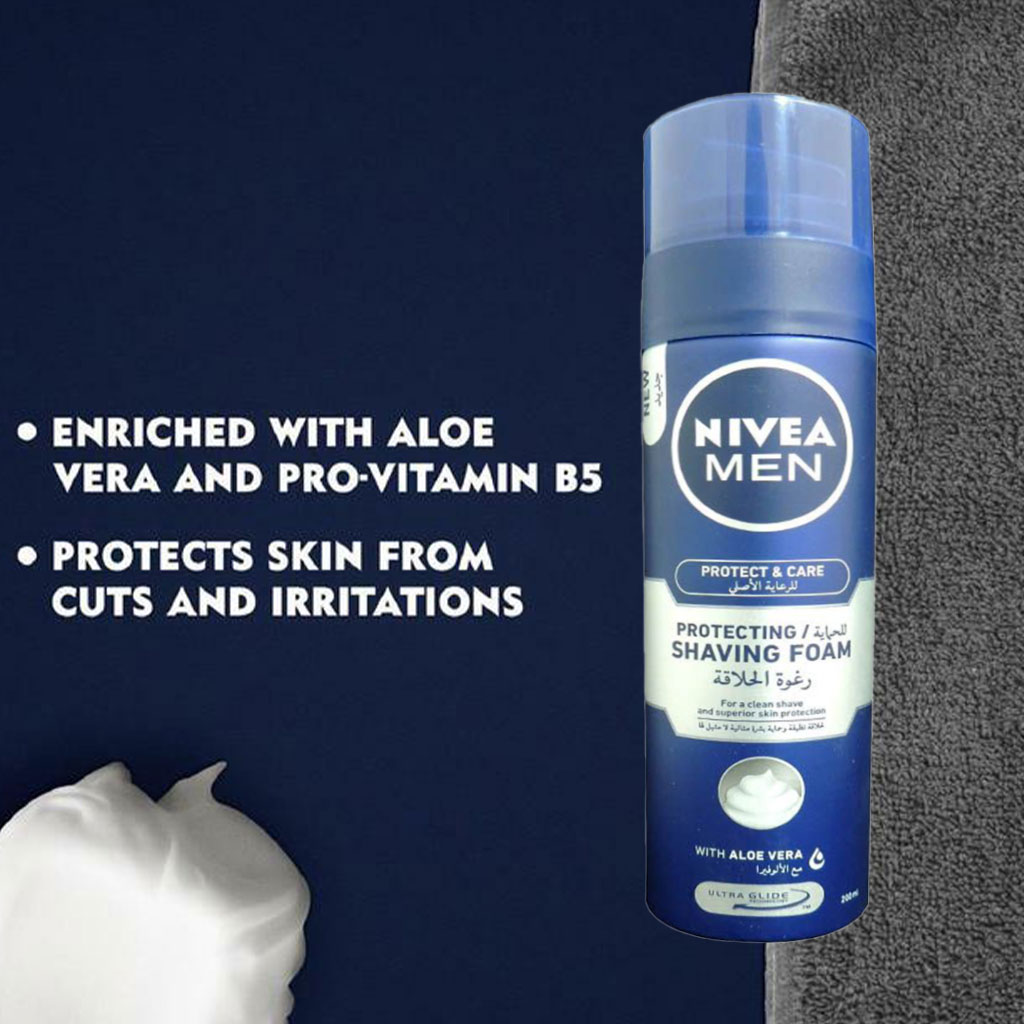 Nivea Protecting Shaving Foam 200 mL