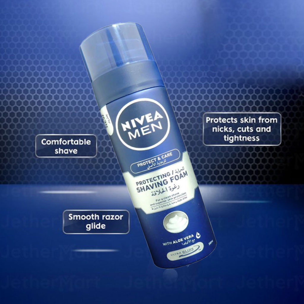 Nivea Protecting Shaving Foam 200 mL