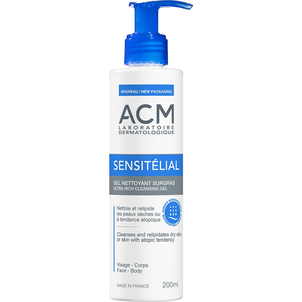 ACM Sensitelial Ultra Rich Cleansing Gel For Dry Skin 200ml