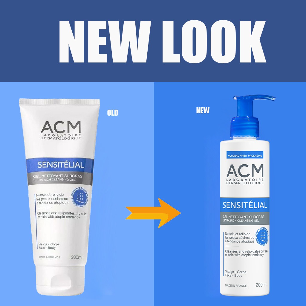 ACM Sensitelial Ultra Rich Cleansing Gel For Dry Skin 200ml
