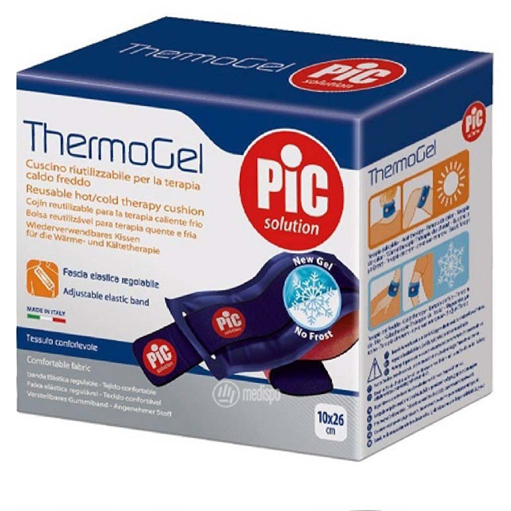 Pic Thermo Gel Extra Comfort Reusable Cold/Hot Gel Cushion 10*26 cm, Pack of 1’s
