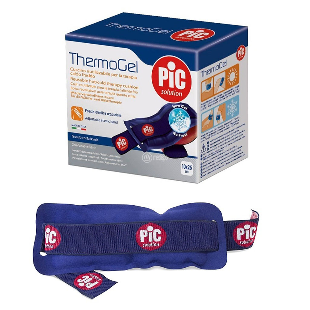 Pic Thermo Gel Extra Comfort Reusable Cold/Hot Gel Cushion 10*26 cm, Pack of 1’s