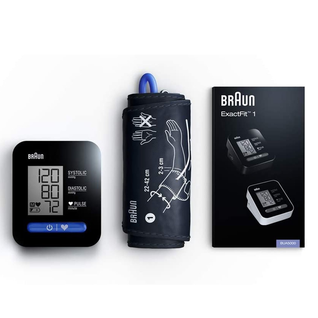 Braun ExactFit 1 Upper Arm Blood Pressure Monitor Model: BUA5000