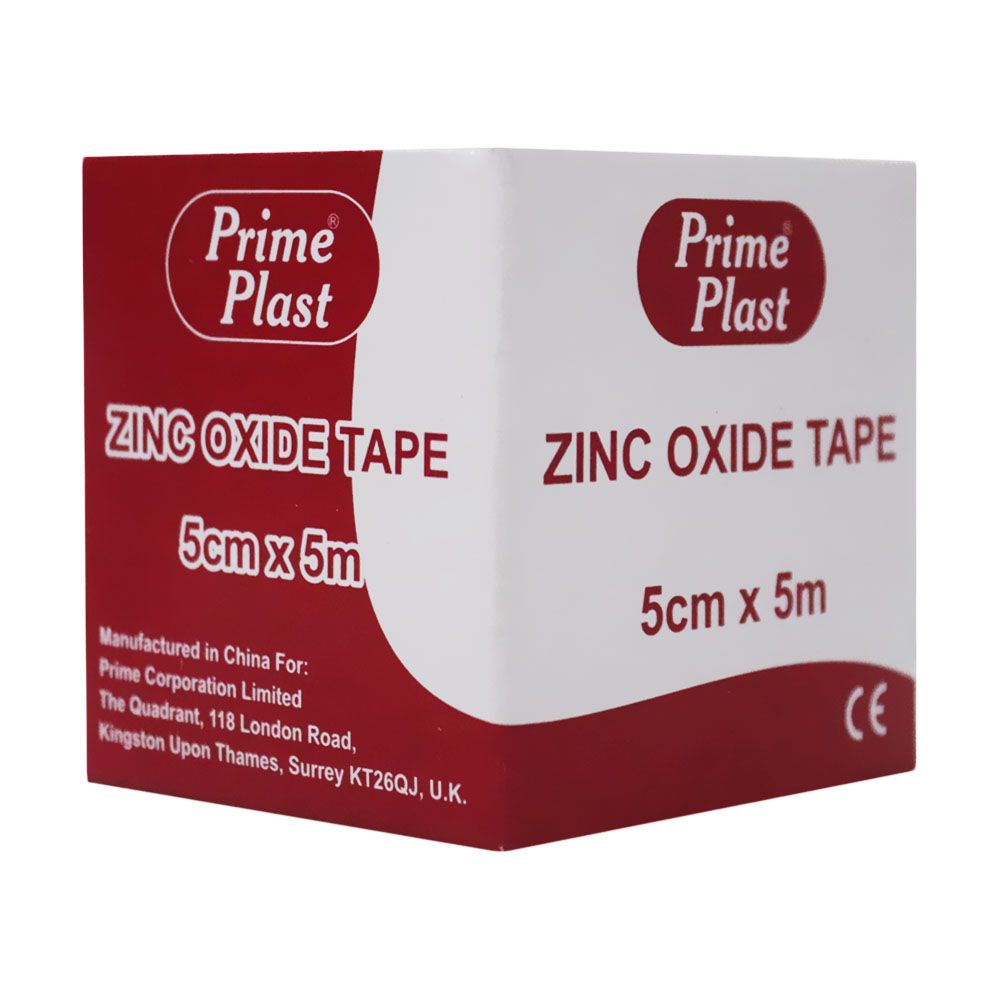 Prime Zinc Oxide Plaster 5 cm x 5 m