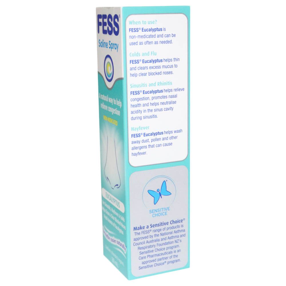 Fess Eucalyptus Nasal Saline Spray 30 mL