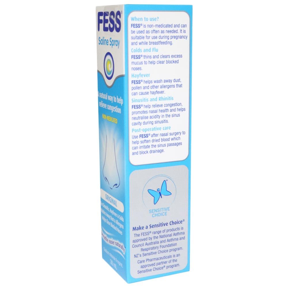 Fess Original Saline Nasal Spray 30 mL