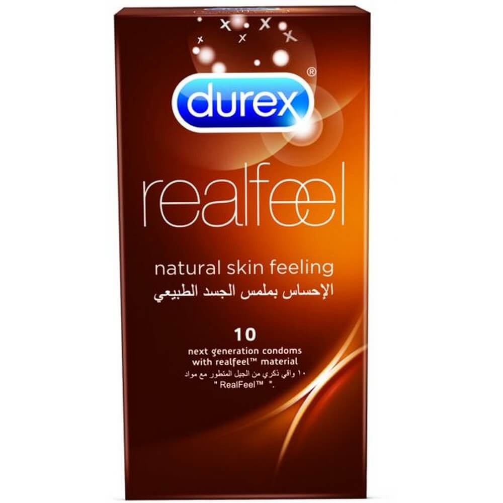 Durex Real Feel Natural Feeling Condoms 10's