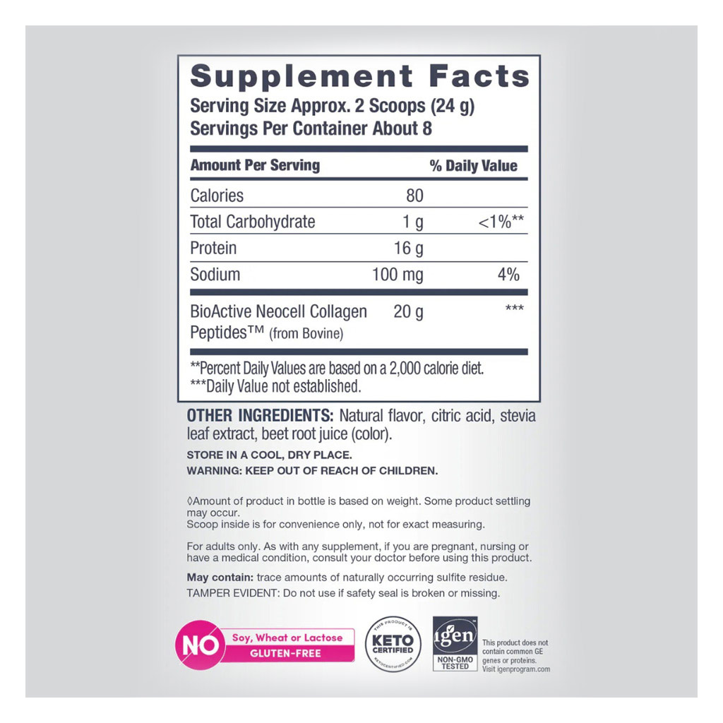 NeoCell Super Collagen Powder For Healthy Skin, Hair, Nails & Joint Support, Unflavoured 200 g