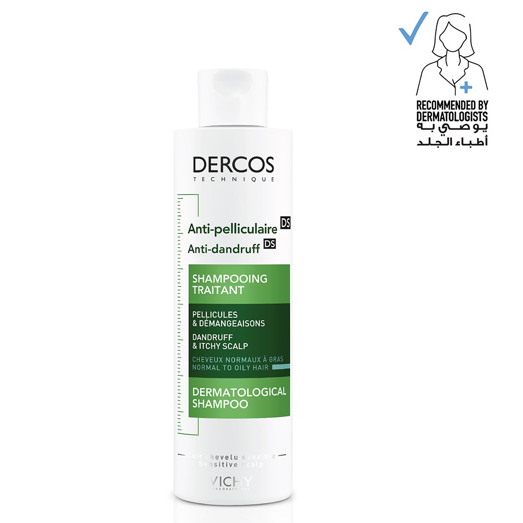 Vichy Dercos Anti Dandruff Shampoo For Normal To Oily Hair 200ml
