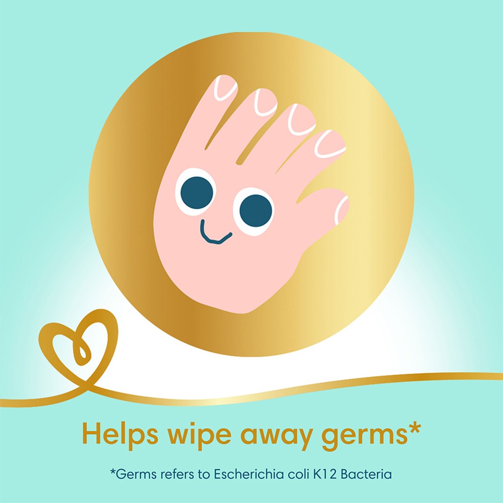 Pampers Sensitive Baby Wet Wipes, Pack of 56's