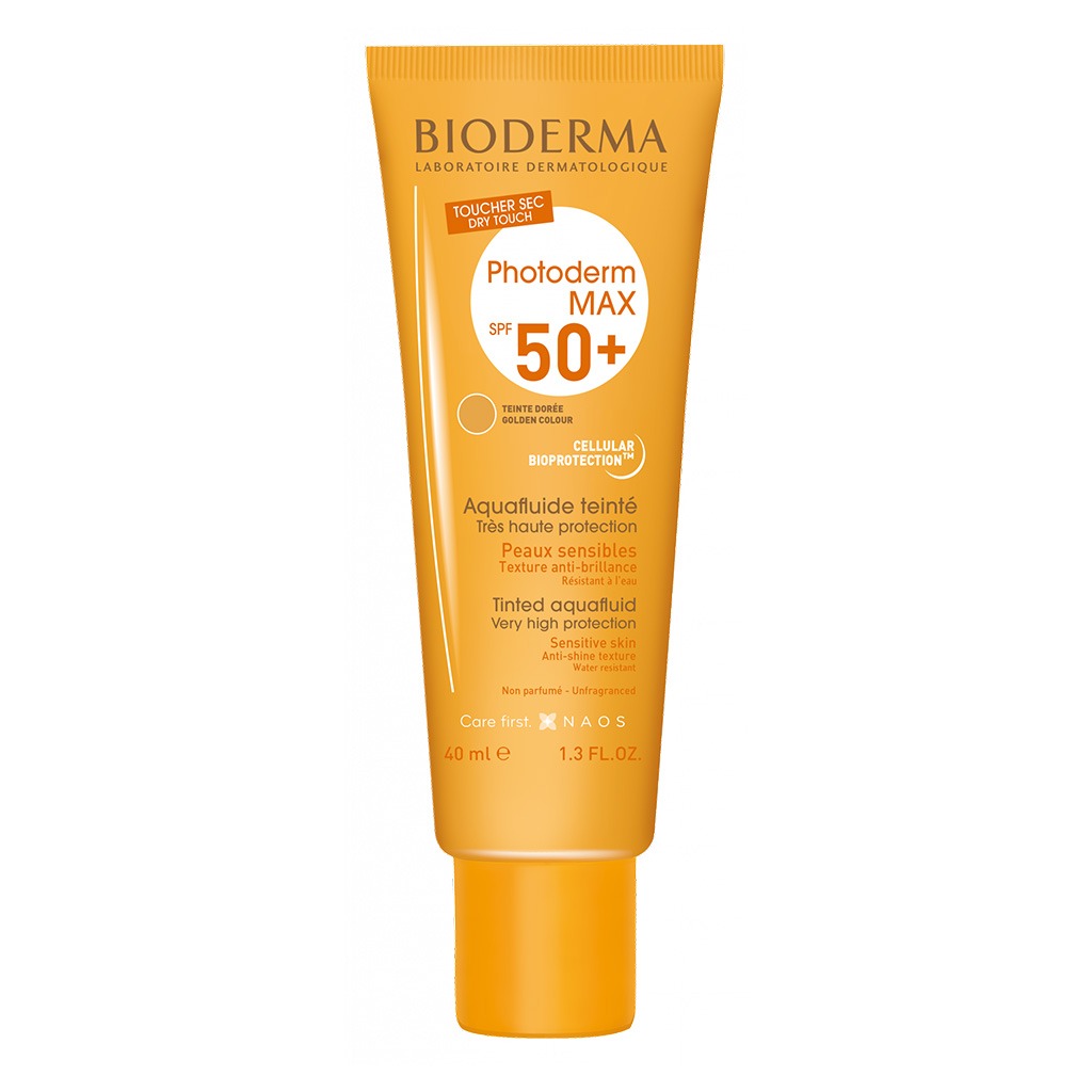 Bioderma Photoderm Max SPF50+ Golden Tinted Aquafluid 40 mL