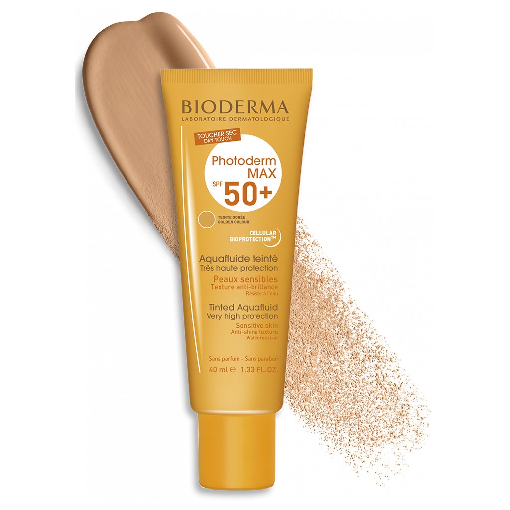 Bioderma Photoderm Max SPF50+ Golden Tinted Aquafluid 40 mL