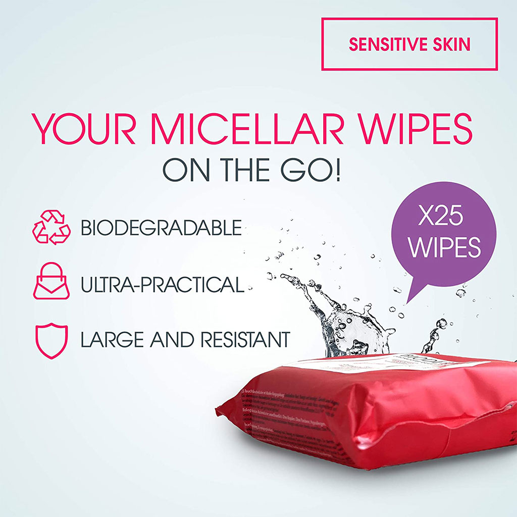 Bioderma Sensibio Wipes 25's