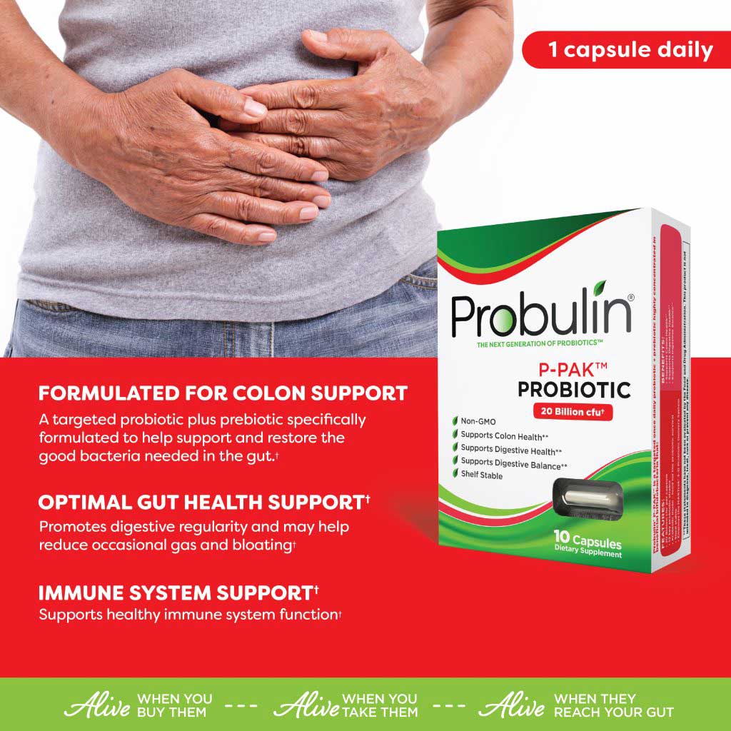 Probulin P-Pack Probiotic Capsules 10's