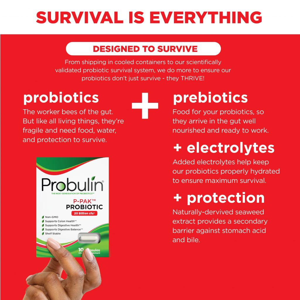 Probulin P-Pack Probiotic Capsules 10's