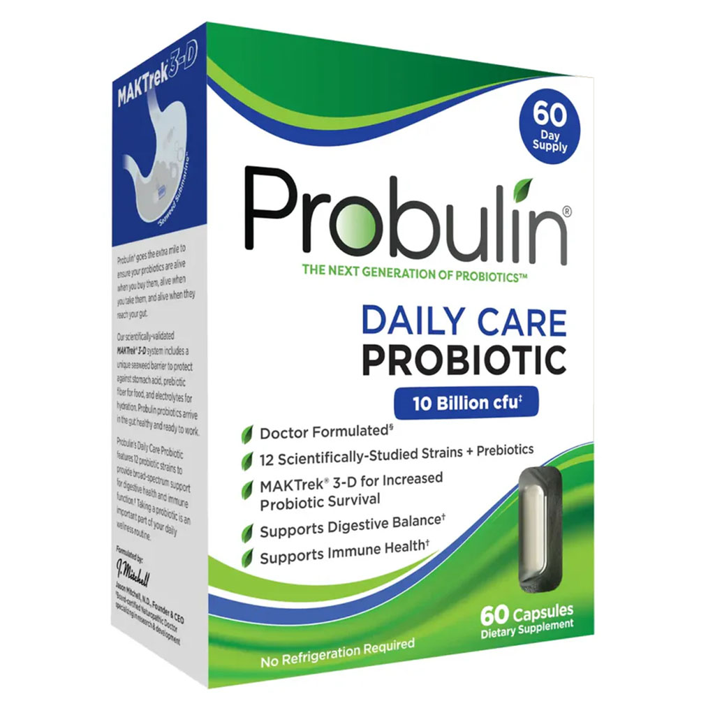 Probulin Daily Care Probiotic Capsules 60's