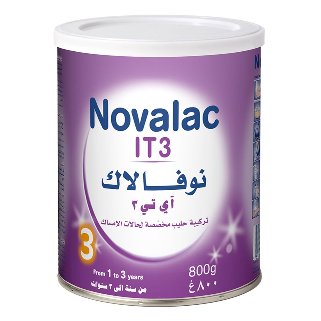 Novalac IT Stage 3 Improved Transit Toddlers Milk Formula For 1 To 3 Years 800g