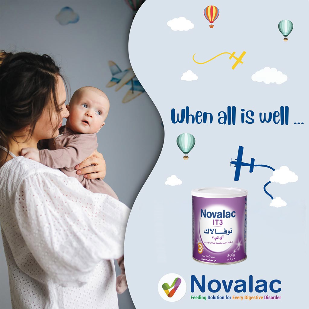Novalac IT Stage 3 Improved Transit Toddlers Milk Formula For 1 To 3 Years 800g