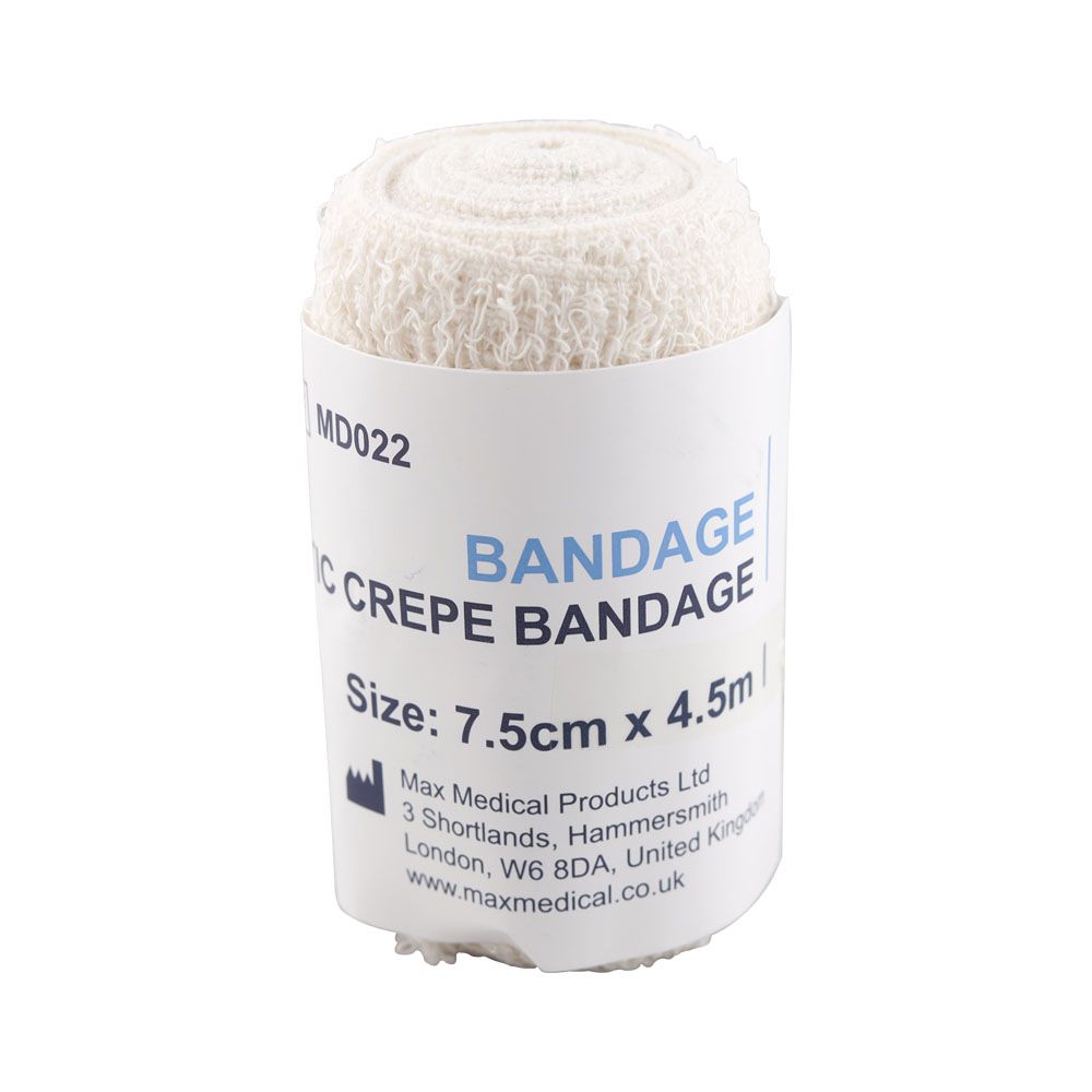 Max Cotton Crepe Bandage 7.5 cm x 4.5 m