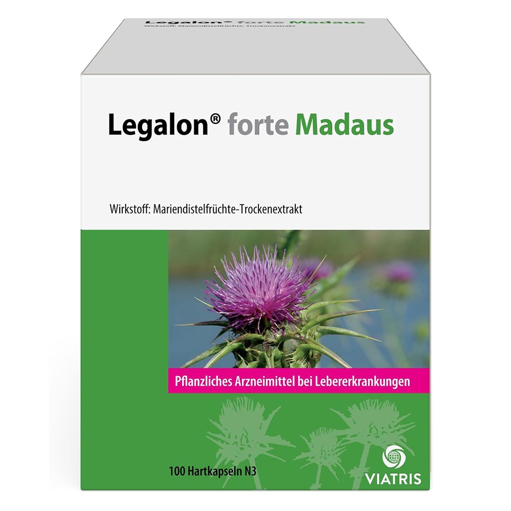 Legalon Forte 140 mg Capsules 100's