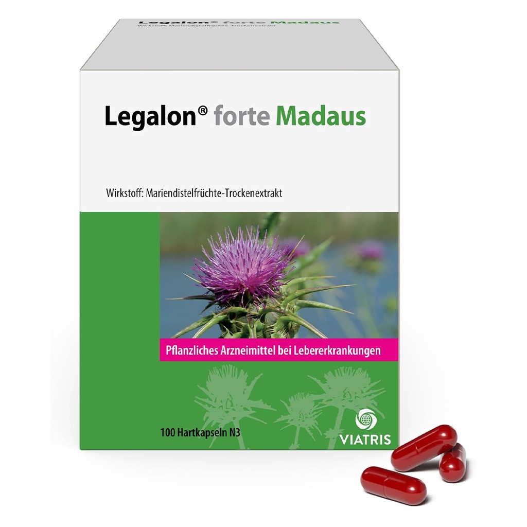 Legalon Forte 140 mg Capsules 100's