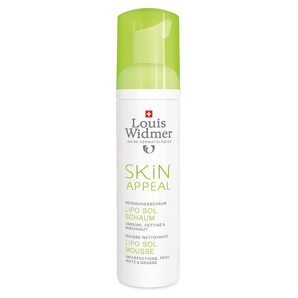 Louis Widmer Skin Appeal Lipo Sol Foam 150 mL