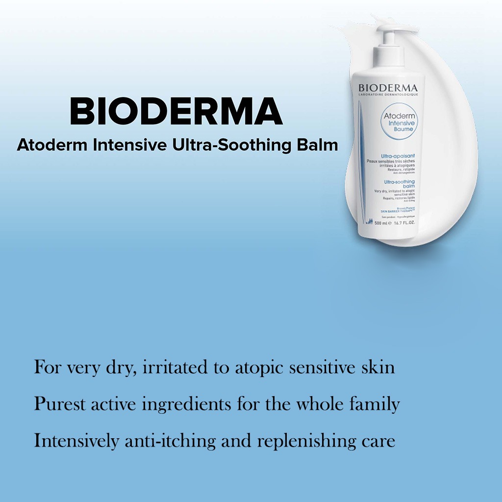 Bioderma Atoderm Intensive Ultra-soothing Baume For Face and Body 500 mL