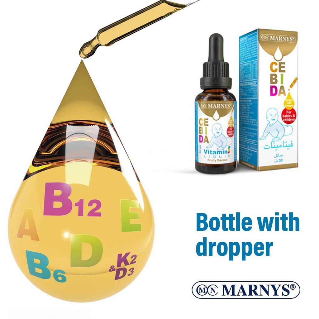 Marnys Cebida Vitamin Drops 30 mL