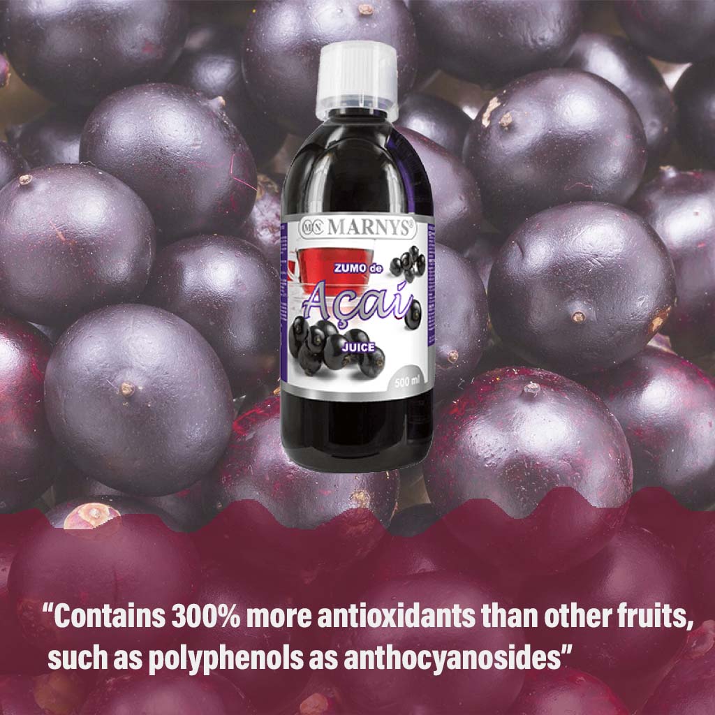 Marnys Acai Juice Body Tonic With Antioxidant And Antiaging Support 500ml