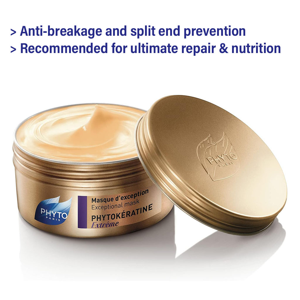 Phyto Phytokeratine Extreme Exceptional Repair Mask For Damaged, Brittle & Dry Hair 200ml
