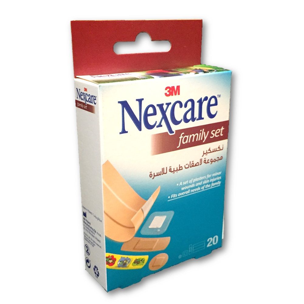 3M Nexcare Family Set Bandages 20's