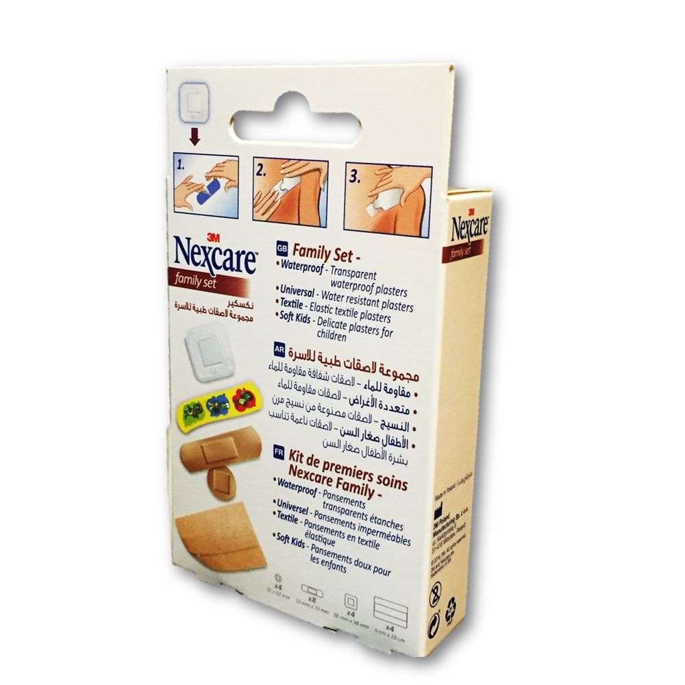 3M Nexcare Family Set Bandages 20's