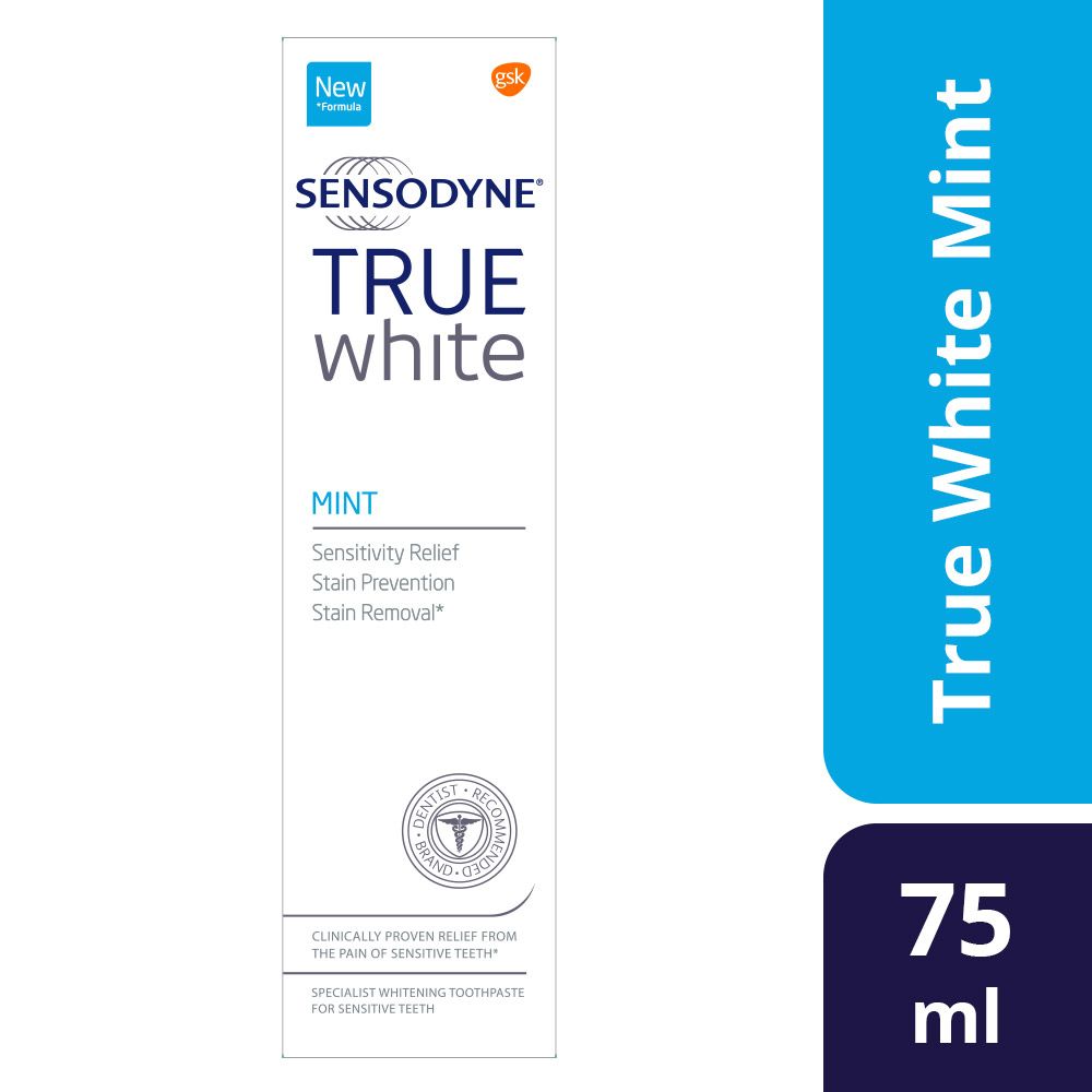 Sensodyne True White Mint Toothpaste 75 mL