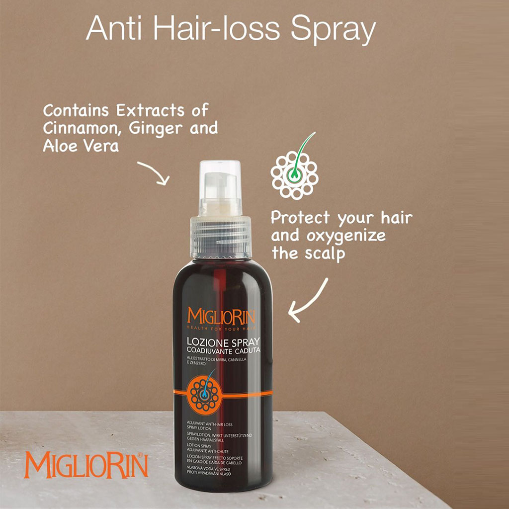 Migliorin Anti Hair Loss Spray Alcohol Free 125ML