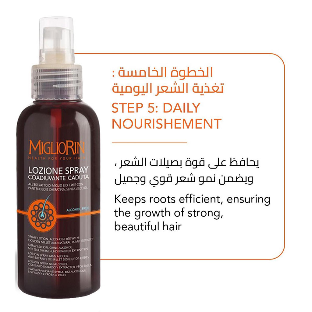 Migliorin Anti Hair Loss Spray Alcohol Free 125ML