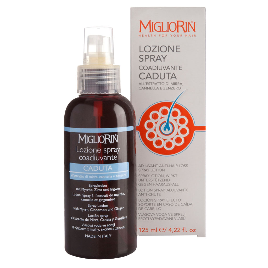 Migliorin Adjuvant Anti Hair Loss Spray Lotion 125 mL